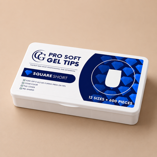 Pro Soft Gel Tips Square Short