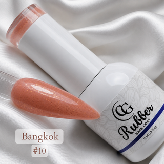 Rubber Base 10 – Apricot con Brillo