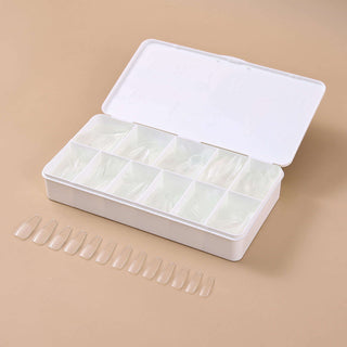 Pro Soft Gel Tips Coffin Long