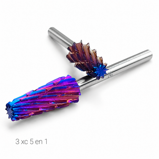 Pro Titanium Nail Bit -5 in 1 3XC Cone